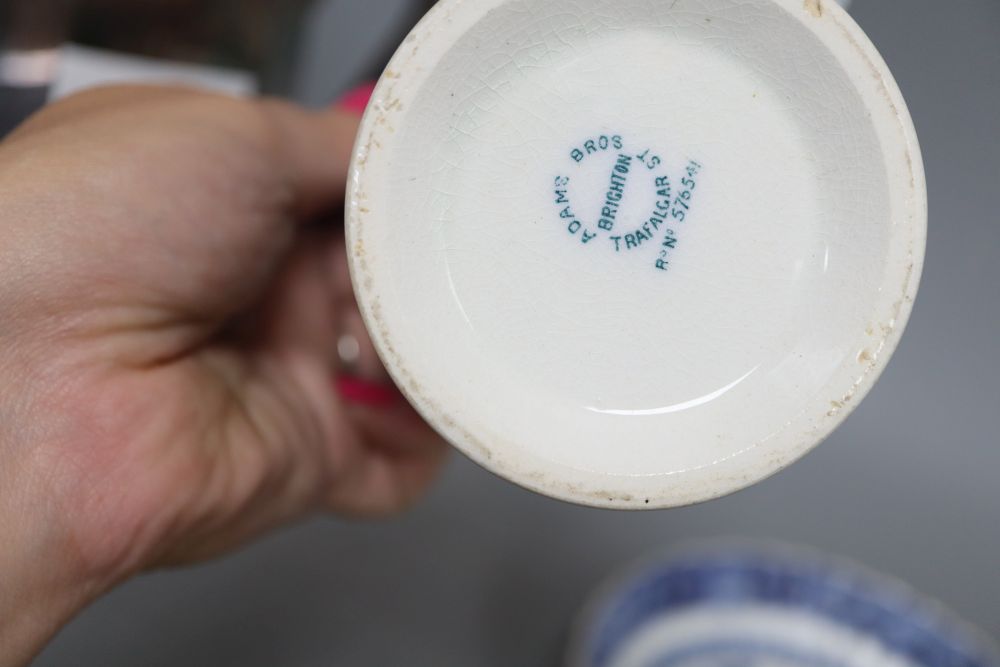 A quantity of mixed ceramics and a cocktail shaker